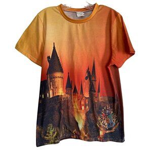 Harry Potter The Wizarding World Universal Studios Graphic T-Shirt Adult Small S
